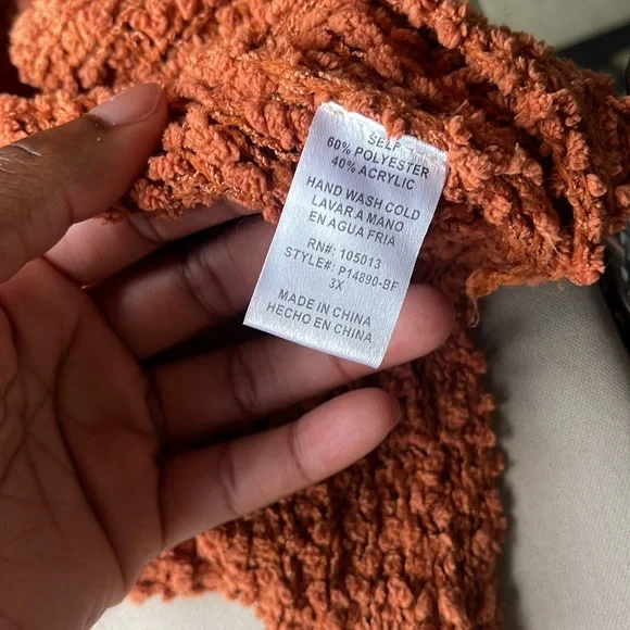 Andree by Unit Auburn Sweater 3XL - Picture 7 of 8